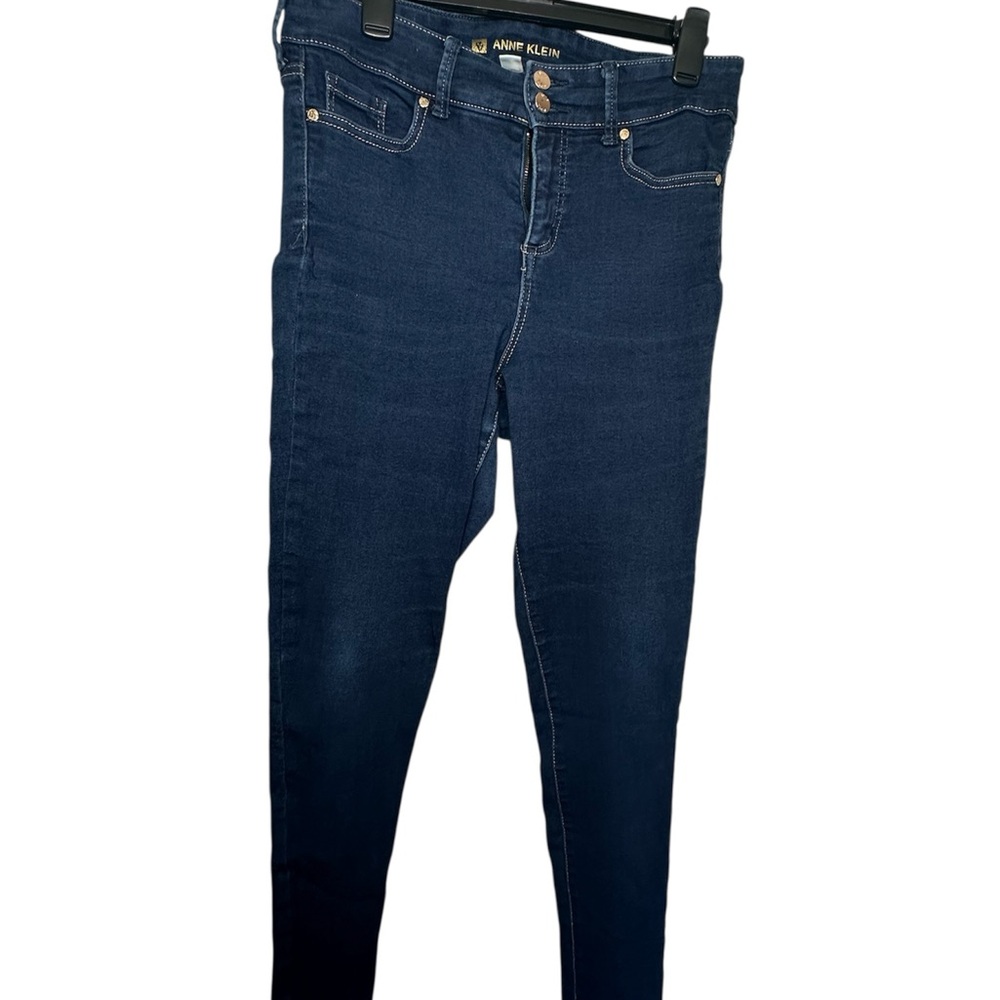 Anne Klein Dark Blue Skinny Jeans